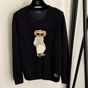 Polo Ralph Lauren Sunglasses Bear Black Sweater